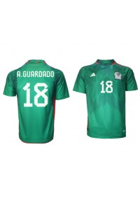 Mexico Andres Guardado #18 Voetbaltruitje Thuis tenue WK 2022 Korte Mouw